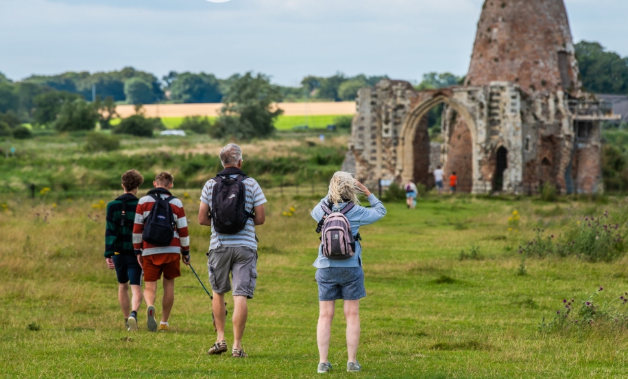 photo from visit the broads. St Benets Abbey, Norfolk Broads
